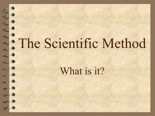 Scientific Method Notes Ppt