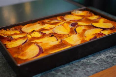 Recette clafoutis aux pêches facile HerveCuisine