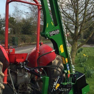 Post Driver Compact Vehicle Mounted County Fencing