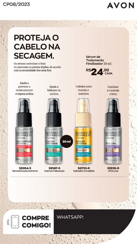 Pin De Tuxa Chunguana Em Avon Avon Produtos Cabelo Frizz