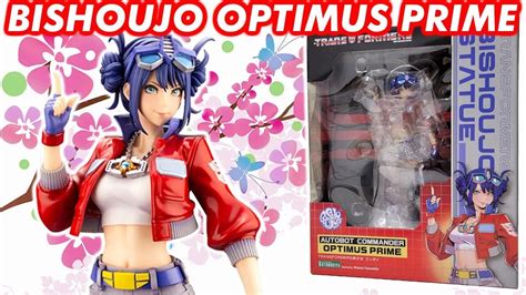 Unboxing And Reaction Transformers Optimus Prime Bishoujo Statue From