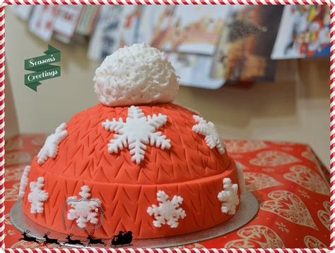 Woolly Hat Sponge Cake Baked By Becca Bakes Using The Lakeland