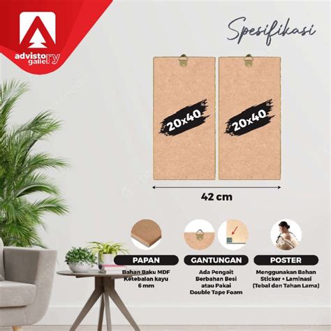 Jual Cetak Foto Gambar Custom Bingkai Mdf Set Ukuran X Cm Kualitas