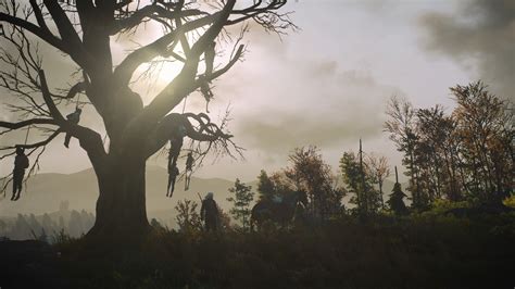 The Witcher 3 Dead Tree Wallpaper By Crishark On Deviantart