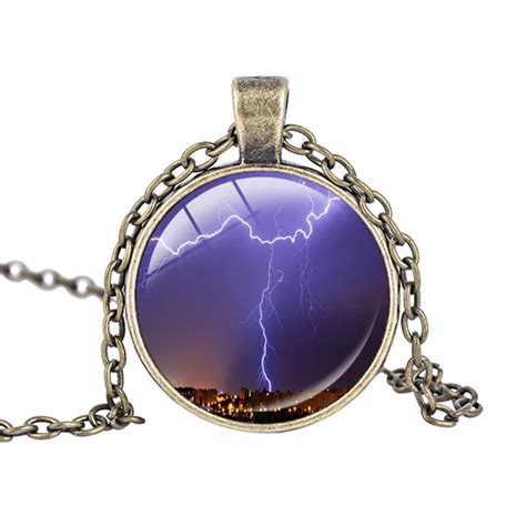 Fashion Little Storm Cloud Necklaces Pendant Beautiful Thunder