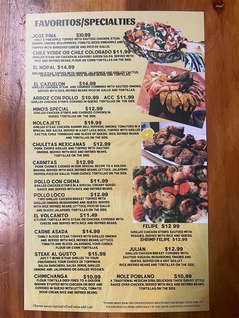 Menu At Chile Verde Mexican Restaurant Wilkesboro