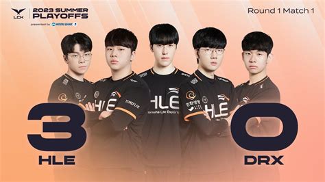 Hanwha Life Esports Vs DRX LCK 2023 Summer Playoffs Round 1 Post