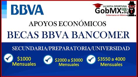 Becas Bbva Bancomer Convocatoria 2022 2023 Primaria Secundaria Hot