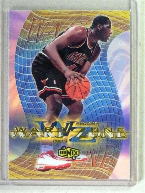 1999 00 UD Ionix Warp Zone Elton Brand WZ4 EBay