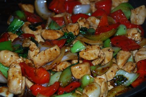 Chinese Chicken With Black Pepper Sauce Recipe