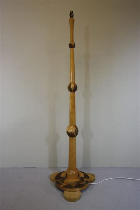 Antiques Atlas 1920 S Art Deco Standard Lamp In Sycamore