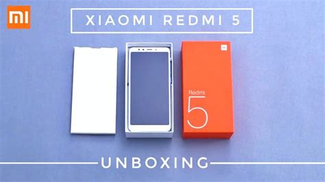 Redmi 5 Unboxing Official Blue Colour Youtube