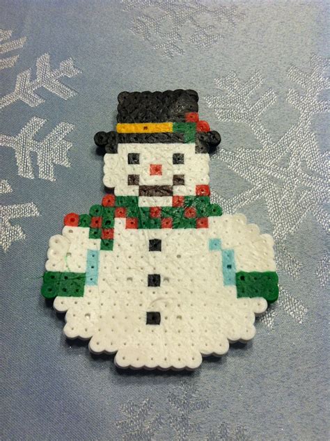 Snowman Perler Bead Patterns