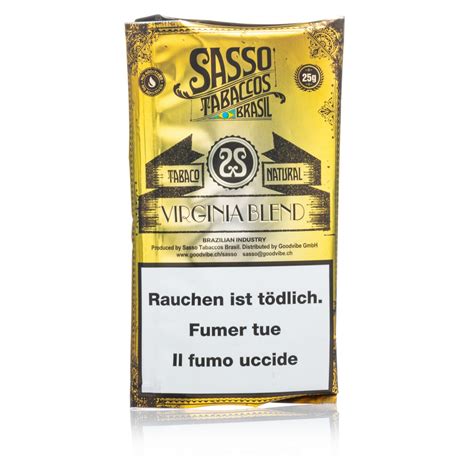 Sasso Natural Virginia 25g Kaufen Bei Smokee Ch