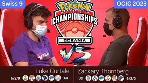 Pokémon Vgc Ocic Luke Curtale Vs Zackary Thornberg Vg Day 1 2023