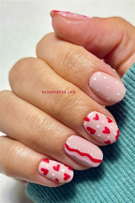 57 Beautiful Valentines Day Nails Design With Coffin Ideas Valentine