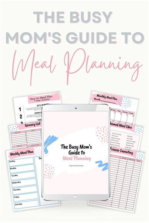 Meal Planning Tips And Tricks For Busy Moms Meal Planning Busy Mom How To Plan