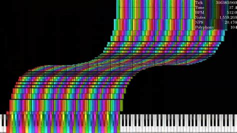 Art Midi Tetris Blocks Arts V4 635 Million Notes Youtube