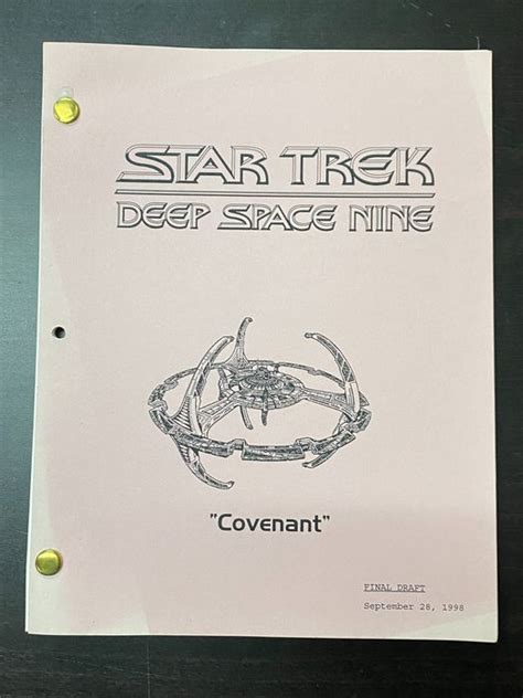 Star Trek Deep Space Nine Episode Covenant 1998 Catawiki