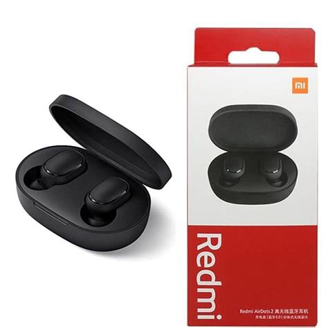 Écouteur Sans Fil Xiaomi Redmi Airdots 2 Noir Au Meilleur Prix en Tunisie