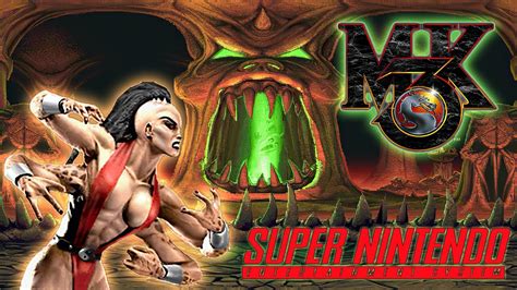 Mk3 Snes Mortal Kombat 3 Super Nintendo Sheeva Gameplay Youtube