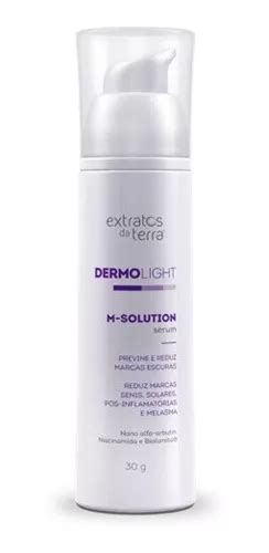 S Rum M Solution Extratos Da Terra Dermolight De Ml G Mercadolibre