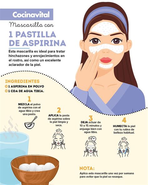 C Mo Hacer Mascarilla De Aspirina Para Manchas Y Acn Natural Beauty