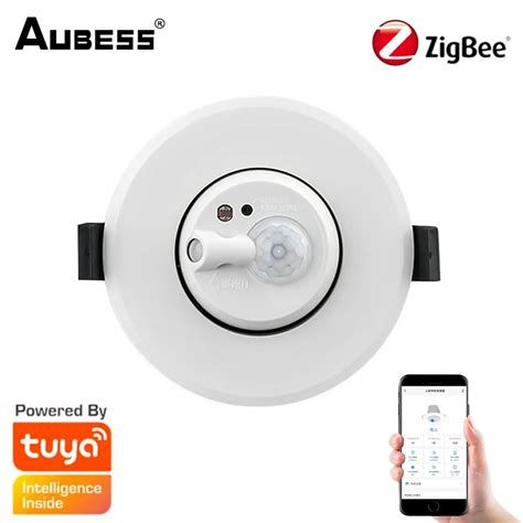 Aubess Sensor De Movimiento Tuya ZigBee PIR Alarma Inteligente Sensor