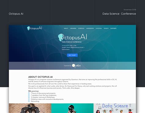 Octopus Ai Data Science Conference On Behance