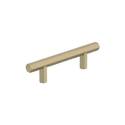 Amerock Caliber 3 Inch Cc Cabinet Pull In Golden Champagne Finish