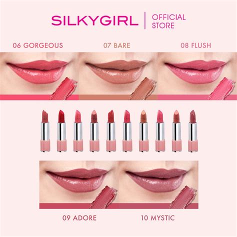 SILKYGIRL Moisture Rich Lipcolor Shopee Malaysia