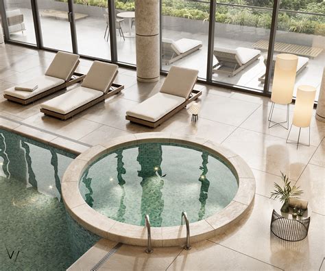 luxury resort hotel spa behance