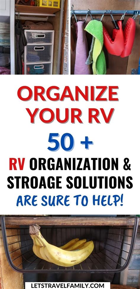 45 Easy Rv Organization Accessories And Hacks Rv Organization Rv