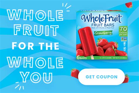 Whole Fruit Bars 50 Off Coupon