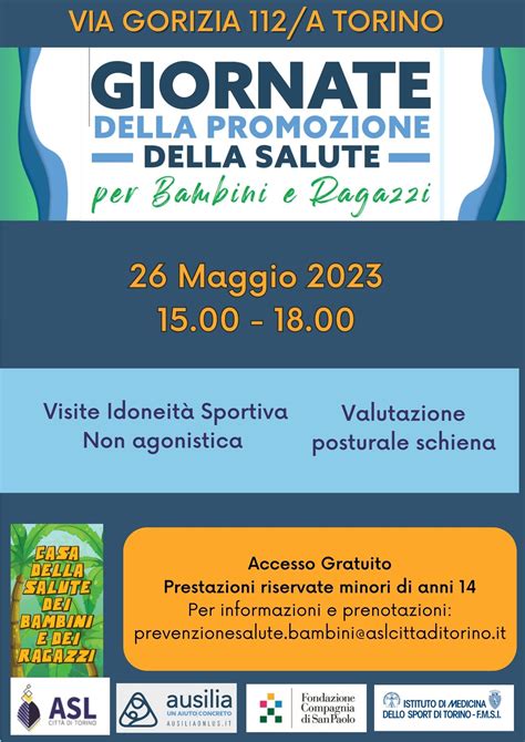 Giornata Di Prevenzione Presso La Casa Della Salute Dei Bambini E Dei