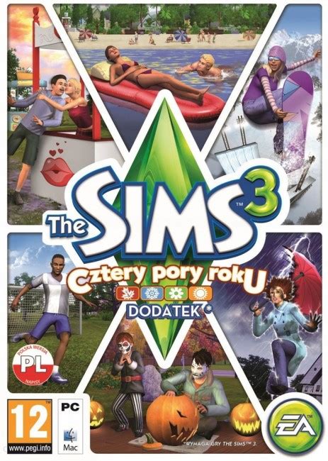 The Sims Cztery Pory Roku Dodatek Pc Cena Raty Sklep