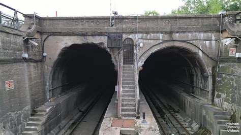 Michigan Central Railway Tunnel Detroit Michigan 4K YouTube