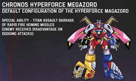 Power Rangers Hyperforce Megazord Revealed