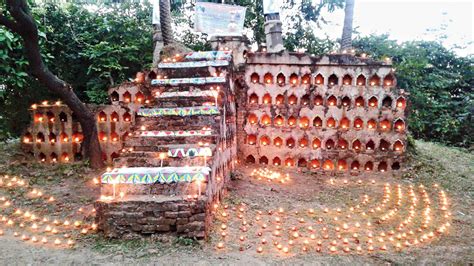 Hundreds Of Years Later Diyas Light Up Pala Temple In Bihar