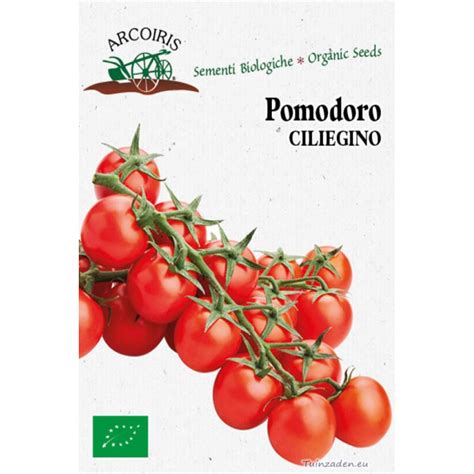 Pomodoro Ciliegino Rosso Tomaten Bio Zaden Tomaten Kopen Tuinzaden Eu