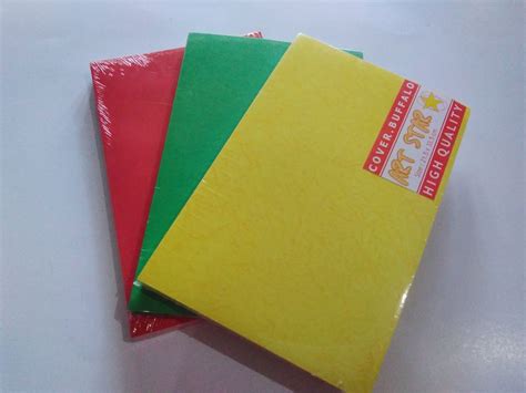 Kertas Buffalo Jilid Folio Merah