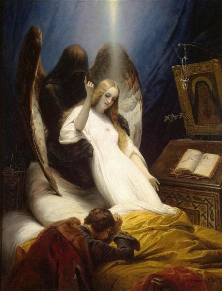 Angel of Death, 1851 - Horace Vernet - WikiArt.org