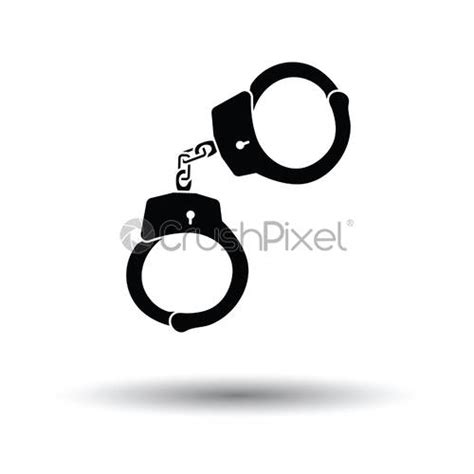 Handcuff Icon Stock Vector 3132605 Crushpixel