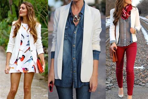 Blazer branco veja 20 ideias de looks lindos a peça Alto Astral