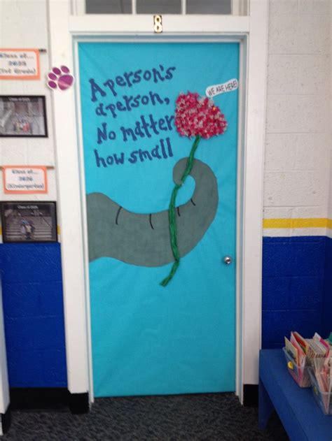 Check Out My Seuss Tastic Horton Hears A Who Door Seuss Classroom