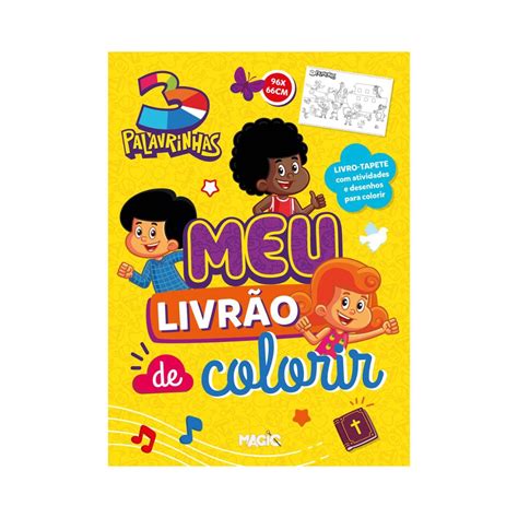 Livro Tapete Infantil 3 Palavrinhas Shopee Brasil