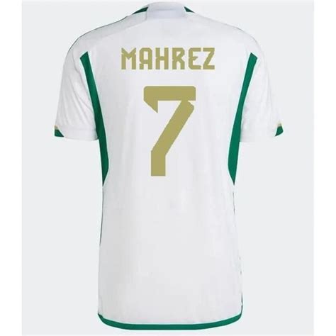 Maillot Algerie Etoiles Domicile Mahrez Nouveau Maillot