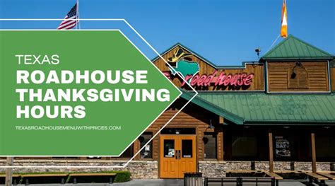 Texas Roadhouse Happy Hour Specials With Discounts