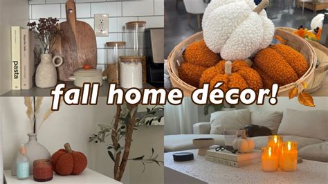 DECORATE FOR FALL WITH ME Cozy Neutral Fall Aesthetic Shop With Me