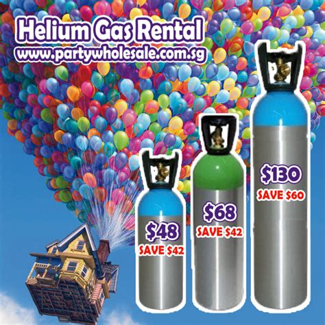 Helium Gas Tank Rental for Balloons - Cheapest in Singapore, Hobbies ...